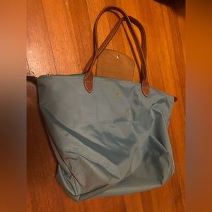 Light Blue Longchamp Tote